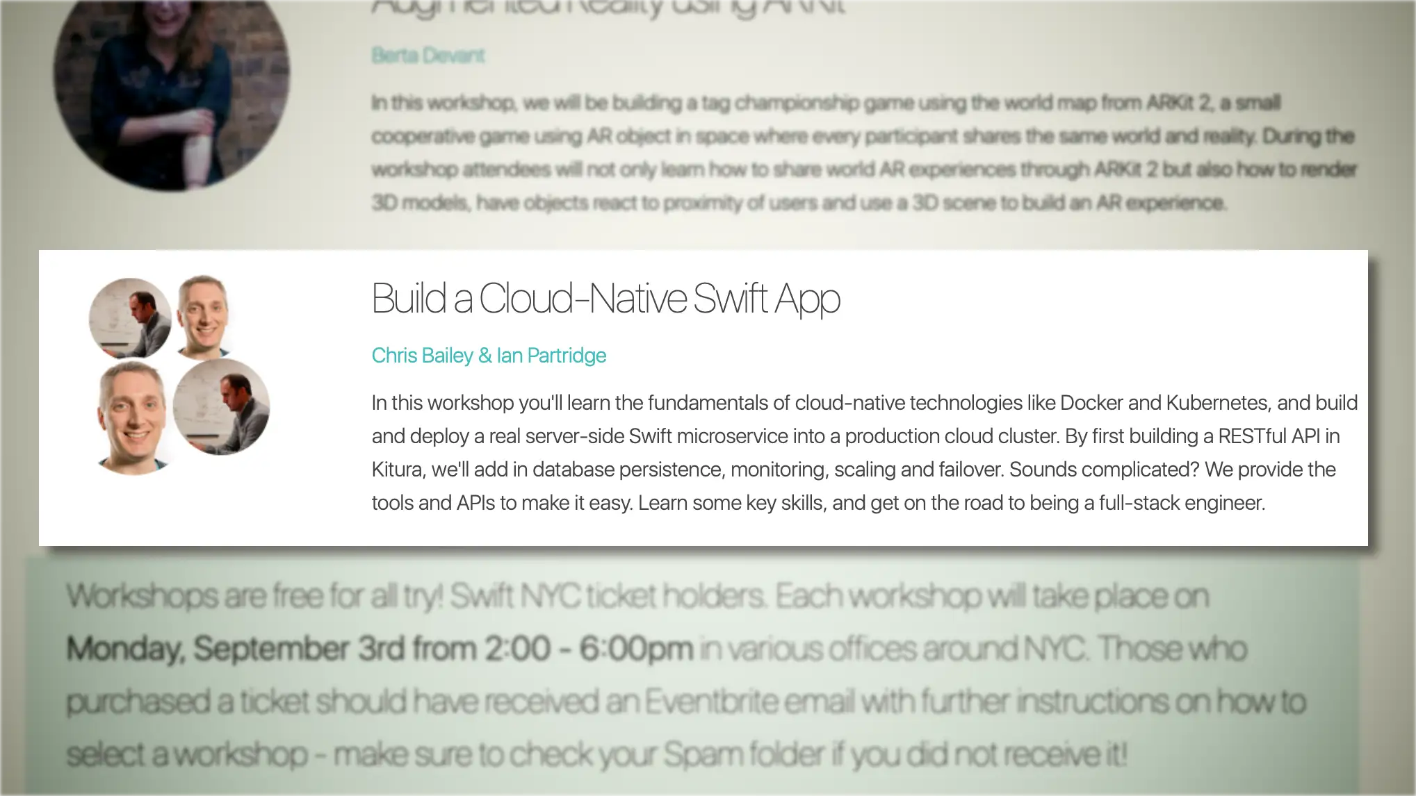 Try! Swift Kitura Workshop