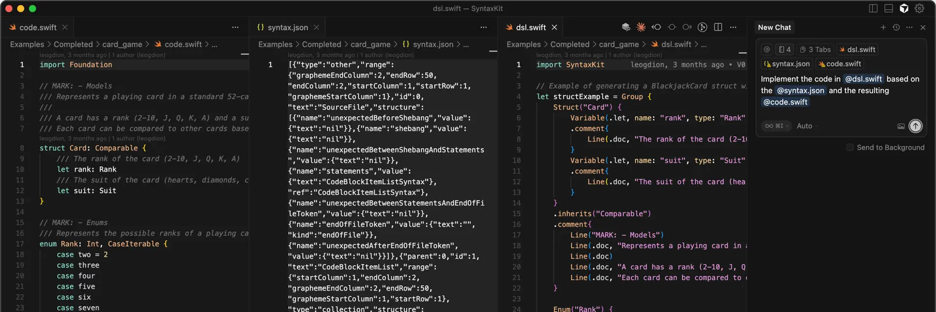 Teaching Cursor how to do SwiftSyntax